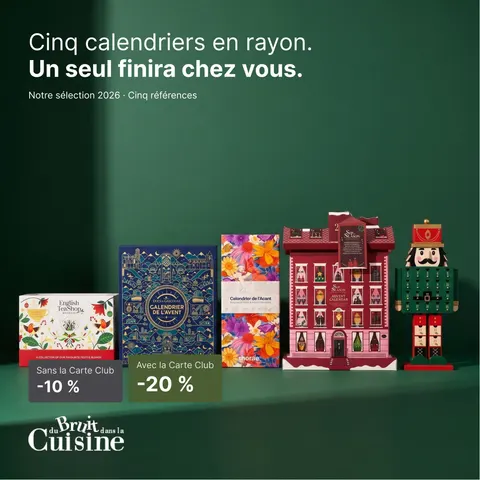 Advent calendar pre-sale ad for Du Bruit Dans La Cuisine, 1:1 format