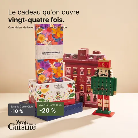 Advent calendar pre-sale ad for Du Bruit Dans La Cuisine, 1:1 format
