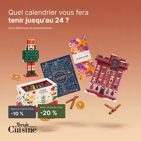 Advent calendar pre-sale ad for Du Bruit Dans La Cuisine, 1:1 format