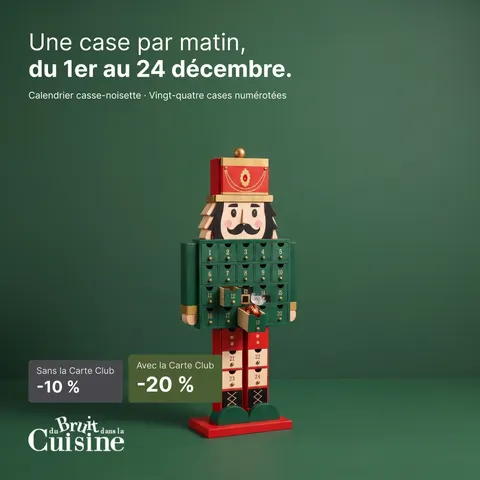 Advent calendar pre-sale ad for Du Bruit Dans La Cuisine, 1:1 format