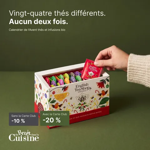 Advent calendar pre-sale ad for Du Bruit Dans La Cuisine, 1:1 format