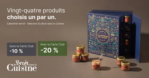 Advent calendar pre-sale ad for Du Bruit Dans La Cuisine, 1.91:1 format